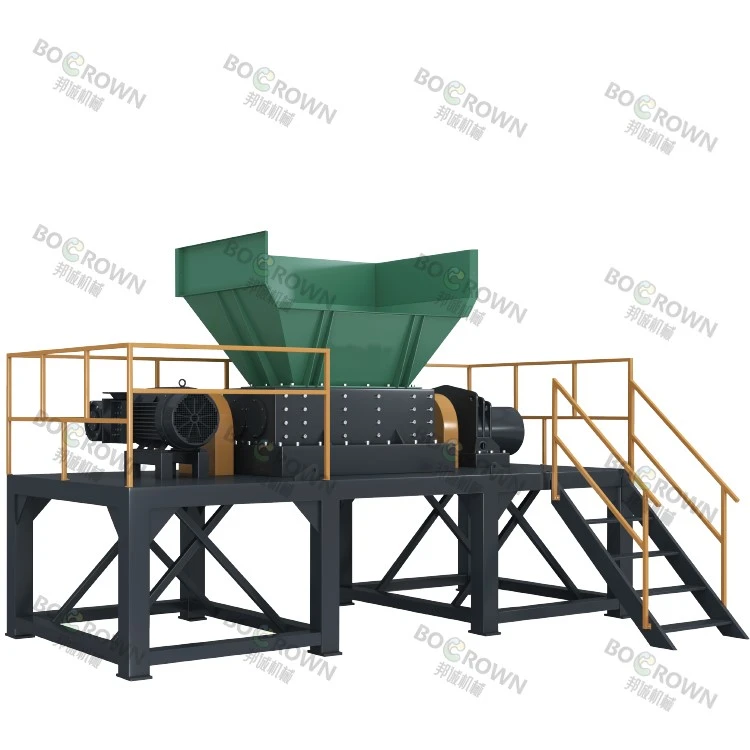 Double Shaft Rubber Shredder Double Shaft Rubber Shredder